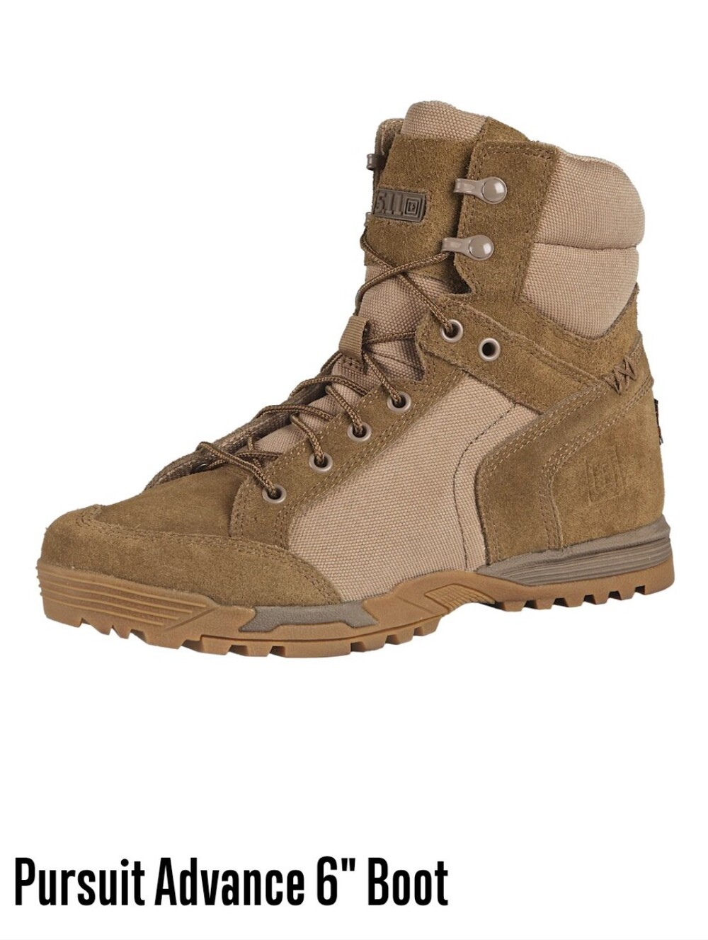 5.11 Tactical Pursuit Advance 6" Boot - Coyote Brown, 10.5
